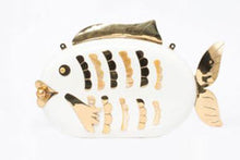 Flounder fish clutch with South Sea Pearl